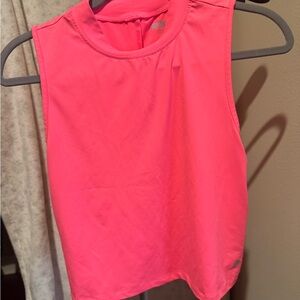 Prince Neon Pink Crop Top